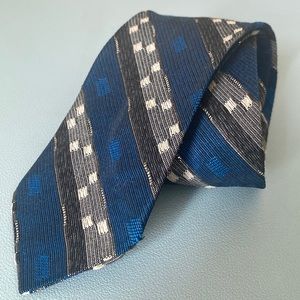 Vintage Tie Mid Century 60s Skinny Tie Silk Tie Mens Mod New Wave Mad Men